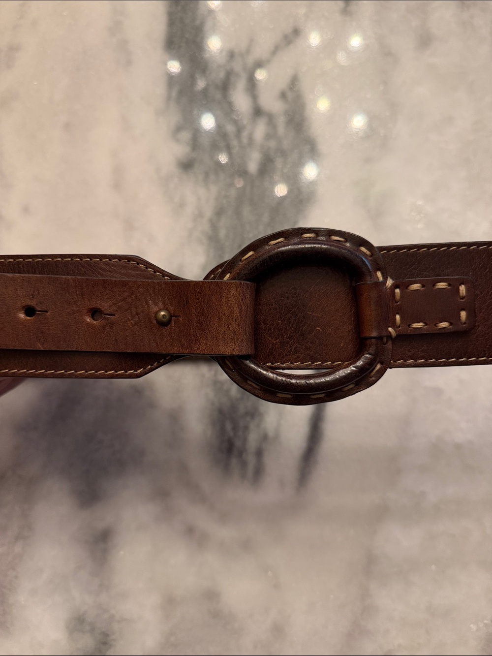 Tommy Bahama Kay Turnback belt made in Italy size M/L
